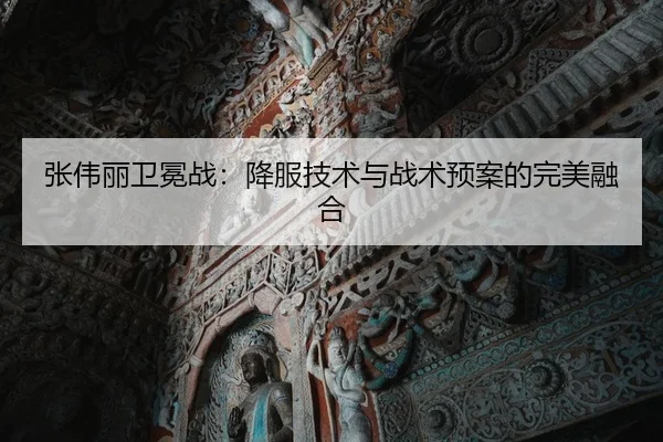 张伟丽卫冕战：降服技术与战术预案的完美融合